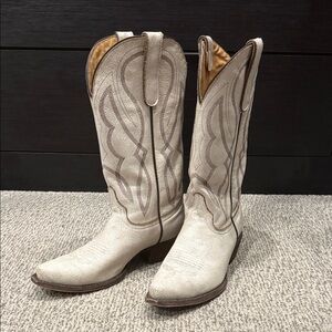 Idyllwind Women's Western Cowboy Boots - Cream sz 8